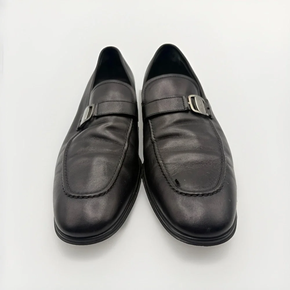 Salvatore Ferragamo Rain Lux Black Loafers Men